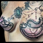 Double Mastectomy Lace Bra Scar Coverup