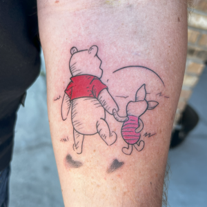 Original Pooh and Piglet illustration