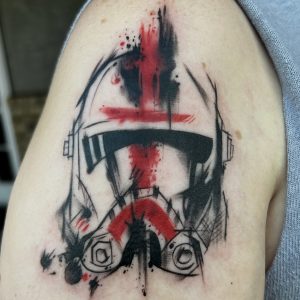 Storm trooper - runny/splatter!